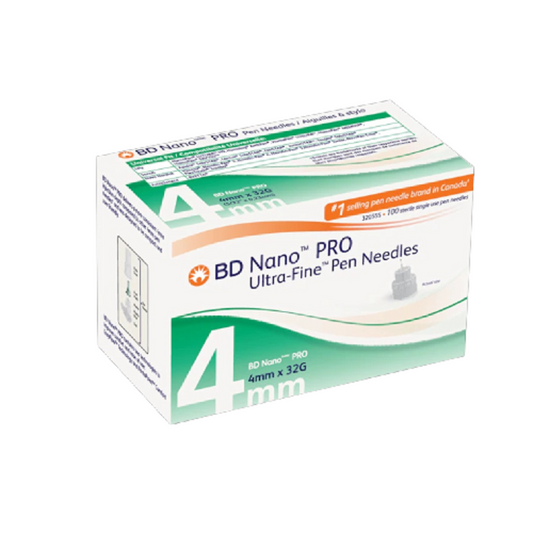 BD Nano™ PRO, Ultra-Fine™ Pen Needles, 4mm x 32G -320555