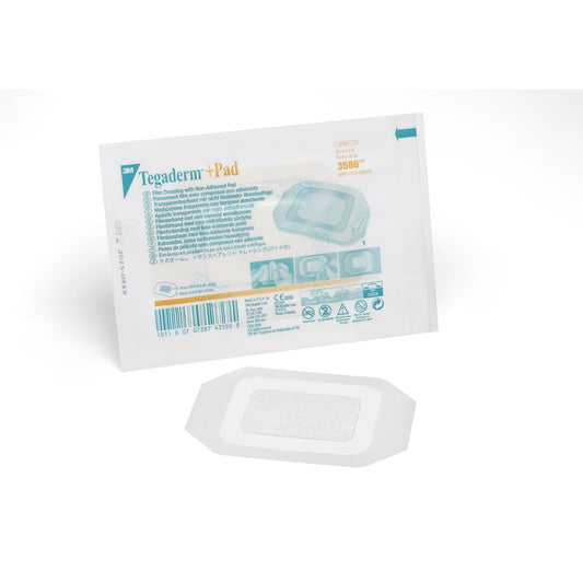 3M Tegaderm +Pad Film Dressing - 3586