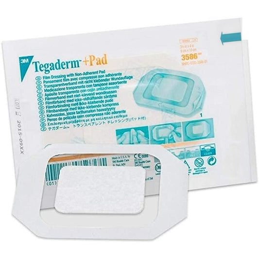 3M Tegaderm +Pad Film Dressing - 3586
