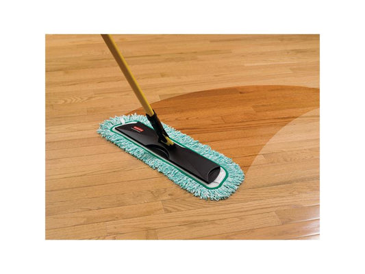 HYGEN 36" Microfiber Dust Pad with Fringe, Green - 6 Per Case