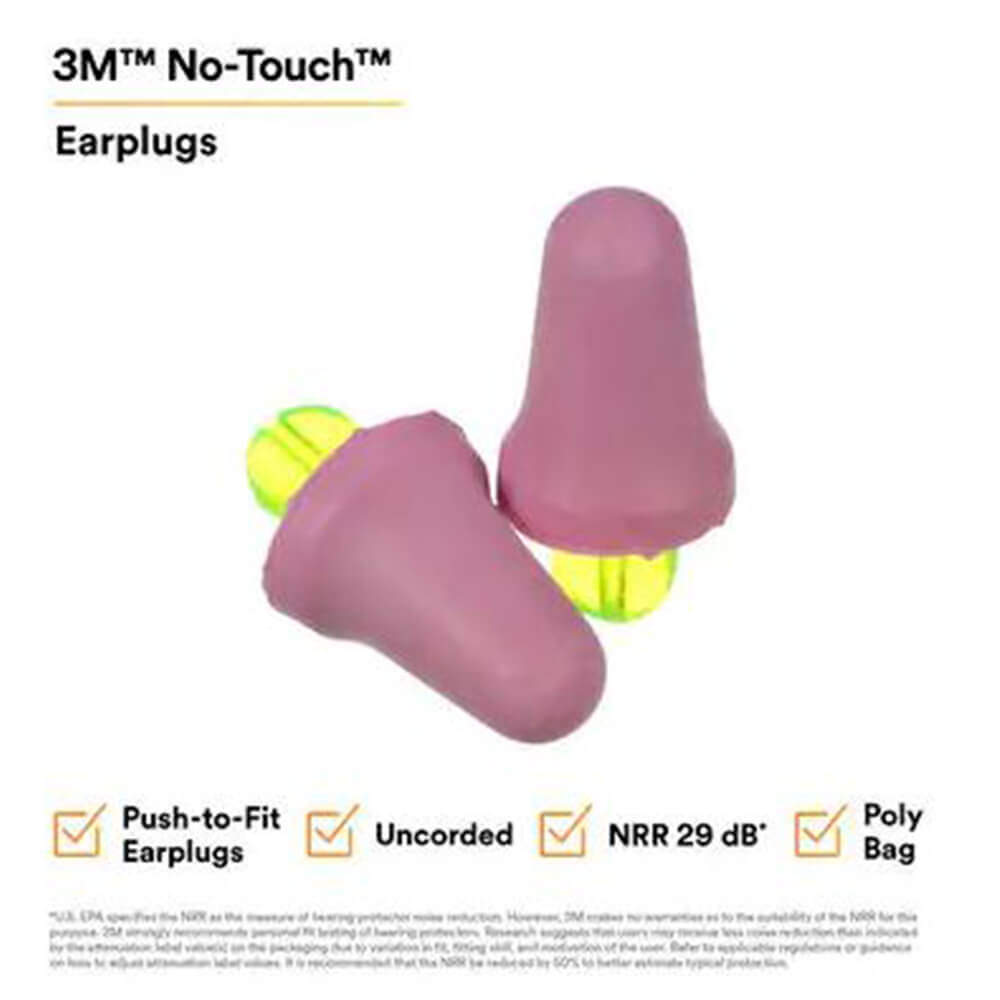 3M No-Touch Foam Earplugs
