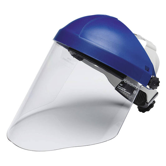 3M Ratchet Headgear With Clear Polycarbonate Faceshield - H8A