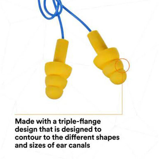 3M E-A-R Ultra Fit Earplugs Corded, 340-4004
