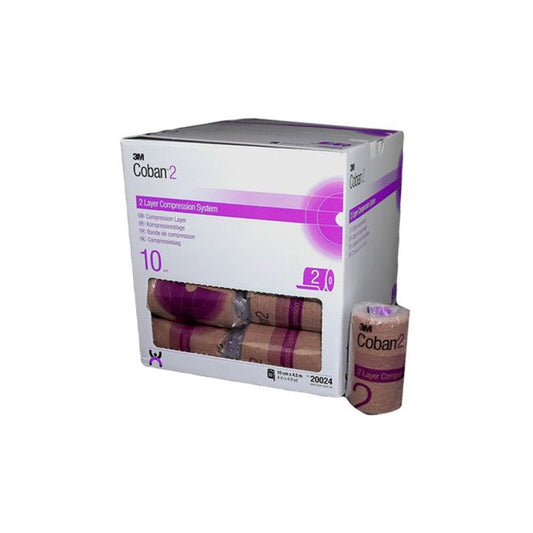 Coban™ Compression System for Lymphedema, Size 2, 4.5cm x 10cm