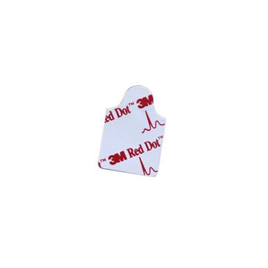 Red Dot™ Resting EKG Electrode, 1.2" x 0.8" - Adult