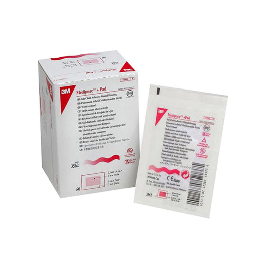 3M™ Medipore™ Soft Cloth Surgical Tape - 2-3/4" x 2" (5 cm x 7 cm)