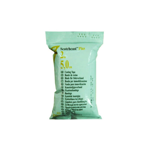 Scotchcast™ Plus Casting Tape, 5 cm x 3.6 m, White - Box of 10 Rolls