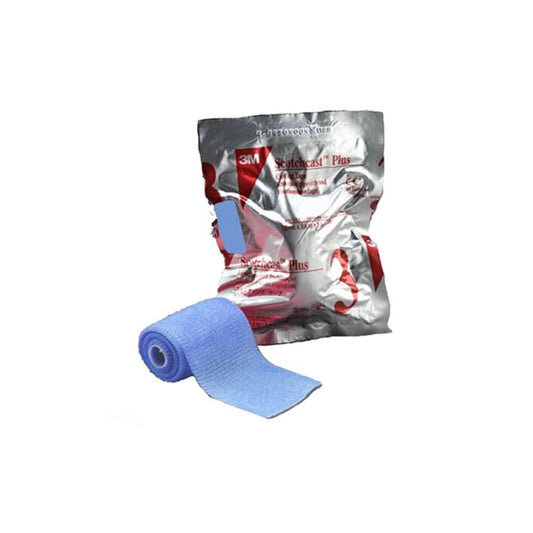 Scotchcast™ Plus Casting Tape, Light Blue, 7.6 cm x 3.6 m - Box of 10