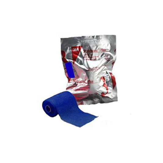 3M™ Medipore™ H Surgical Tape – Soft Cloth, 8" x 10 yd, Blue - Box of 10 Rolls
