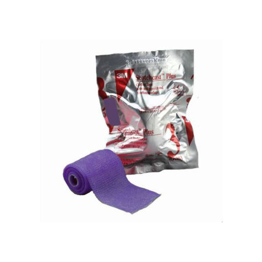 3M™ Medipore™ H Surgical Tape – Soft Cloth, 8" x 10 yd, Purple - Box of 10 Rolls