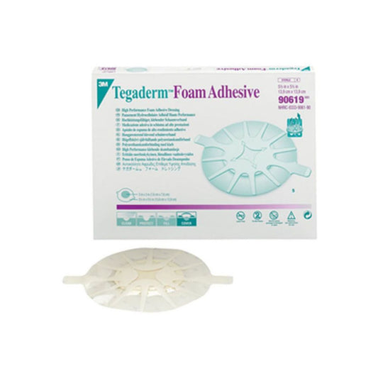 3M™ Tegaderm™ High Performance Foam Adhesive Dressing - 5-1/2" x 5-1/2"
