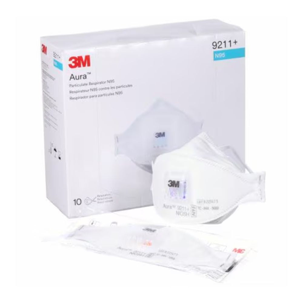 3M Aura Particulate Respirator 9211+, N95 | United Canada Inc.