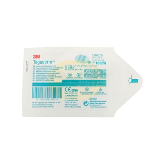 3M™ Tegaderm™ Transparent Film Dressing with Border - 4.4cm x 4.4cm