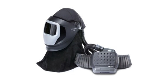 3M™ Adflo™ PAPR and 3M™ Versaflo™ M-Series Helmet Kit with 3M™ Speedglas™ Welding Shield 38-1101-00SW, Li-Ion Battery, 1/Case