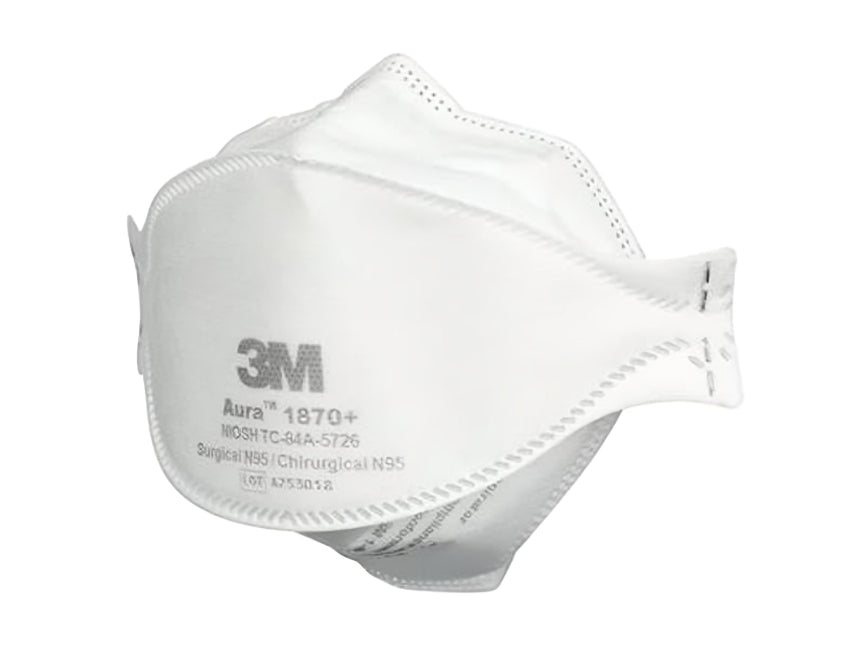 3M™ Aura™ Health Care Particulate Respirator and Surgical Mask, 1870+, N95