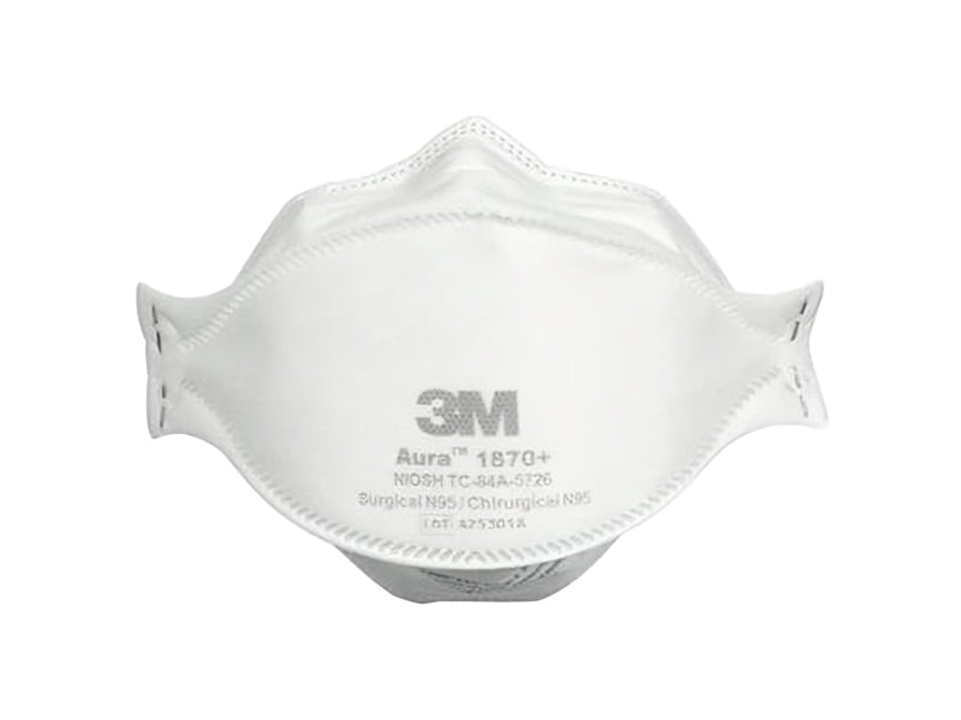 3M™ Aura™ Health Care Particulate Respirator and Surgical Mask, 1870+, N95, 3