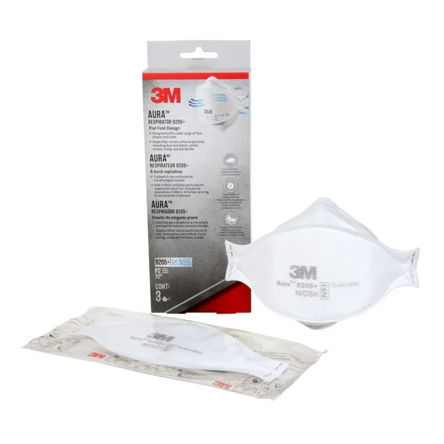 3M™ Aura™ Particulate Respirator 9205PH-3-DC-CA, N95 - 18 &nbsp;Per Case