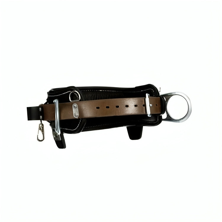 3M™ DBI-SALA® 2D Lineman Tongue Buckle Positioning Belt 1003252, Leather, Black, D30, 1