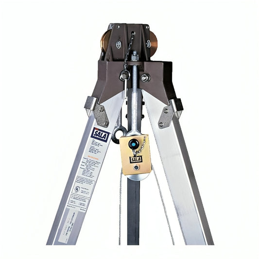 3M™ DBI-SALA® Advanced Confined Space Tripod Pulley, Yellow Zinc