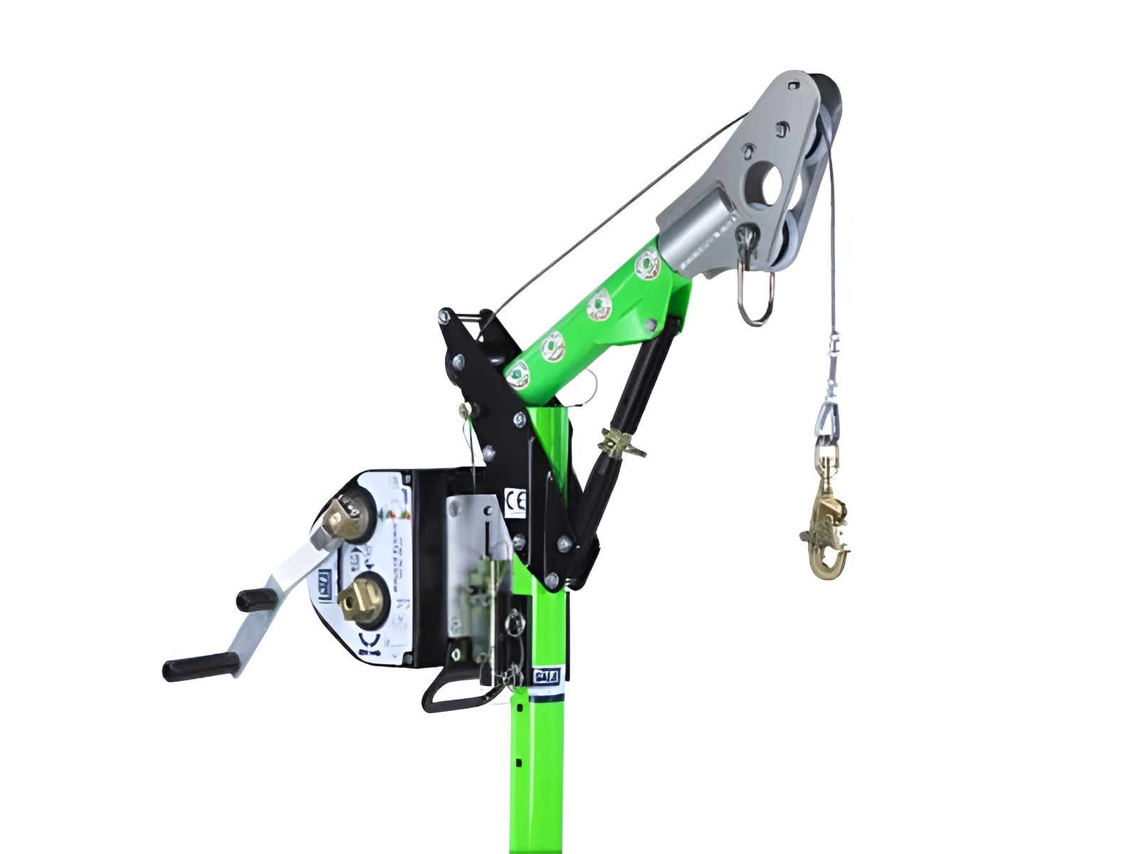 3M™ DBI-SALA® Advanced Digital 300 Series Winch, 8518609, Power Drive, Silver, Black, 290 ft (88 m), 2