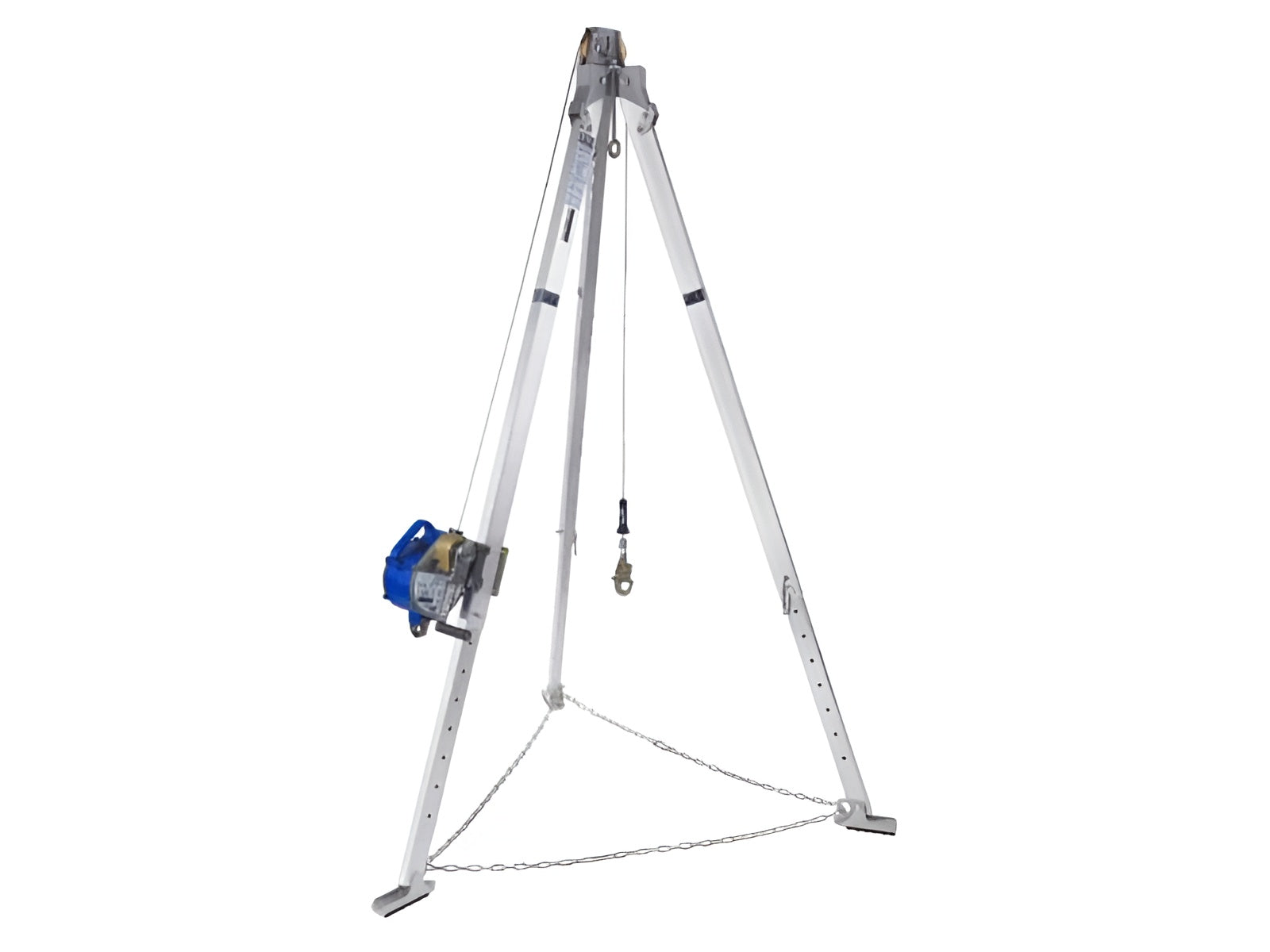 3M™ DBI-SALA® Confined Space Aluminum Tripod with Winch and 3-Way SRL 8301074, Gal, Winch,  60 ft (18.288 m), SLR: 50 ft (15.24m)