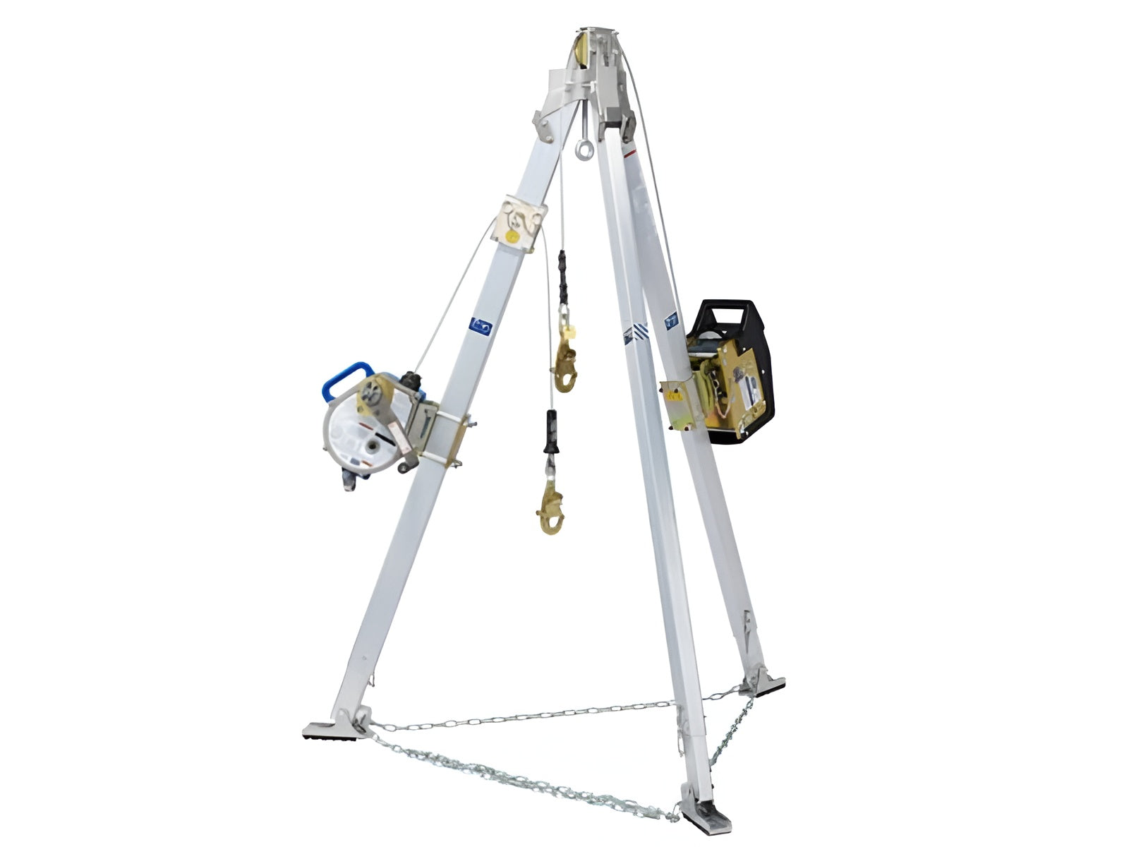 3M™ DBI-SALA® Confined Space Aluminum Tripod with Winch and 3-Way SRL 8301075, Winch: 60 ft ( 18.288 m), SRL: 50 ft ( 15.24 m), 2