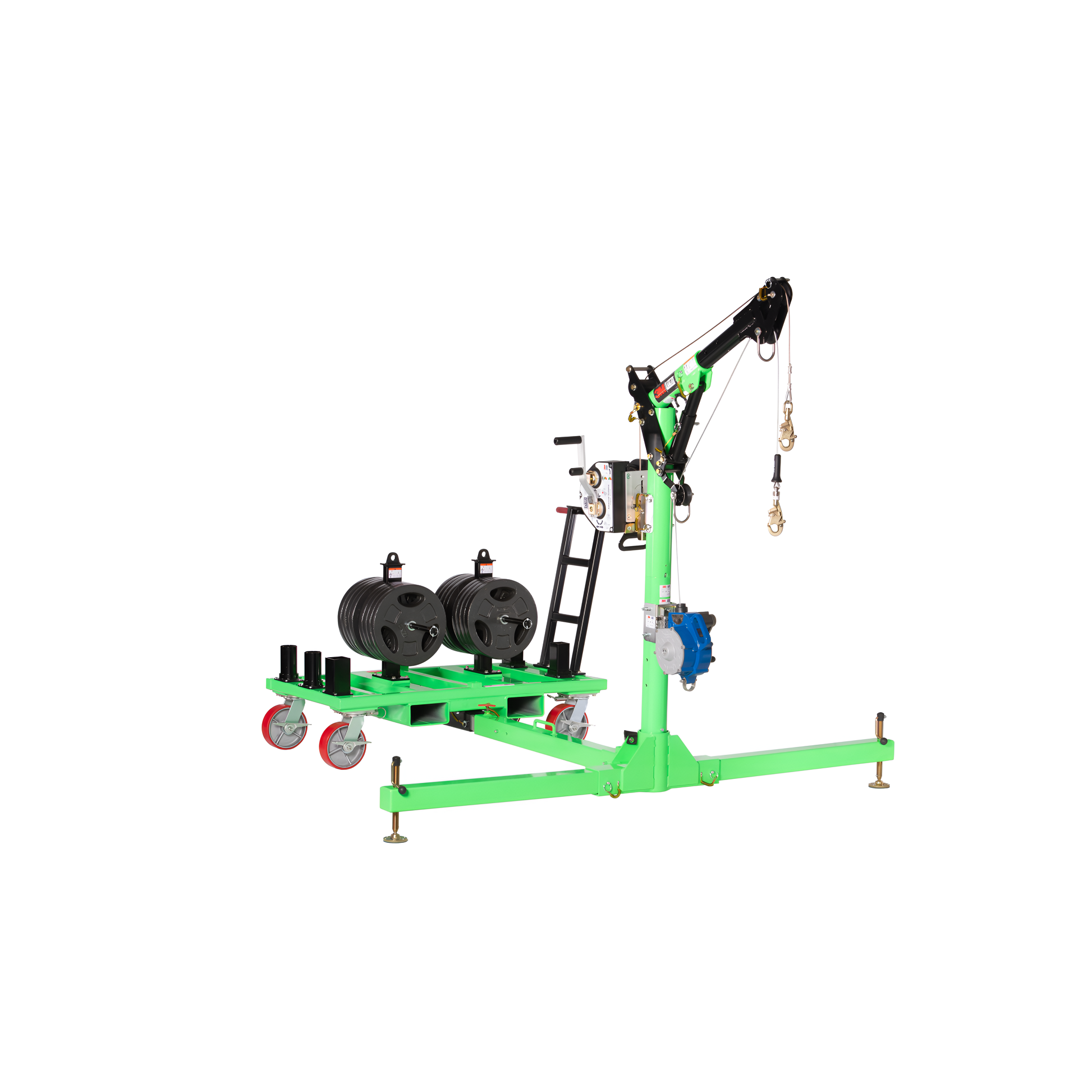 3M™ DBI-SALA® Confined Space Counterweighted Cart Base, Green, 8000106, 1