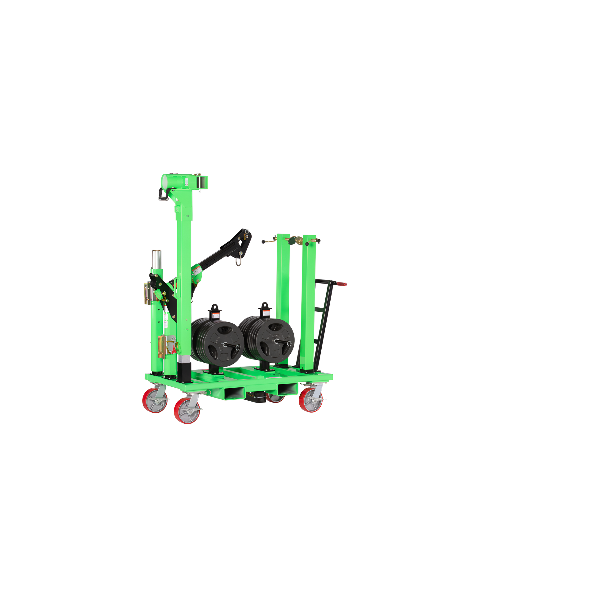 3M™ DBI-SALA® Confined Space Counterweighted Cart Base, Green, 8000106, 3