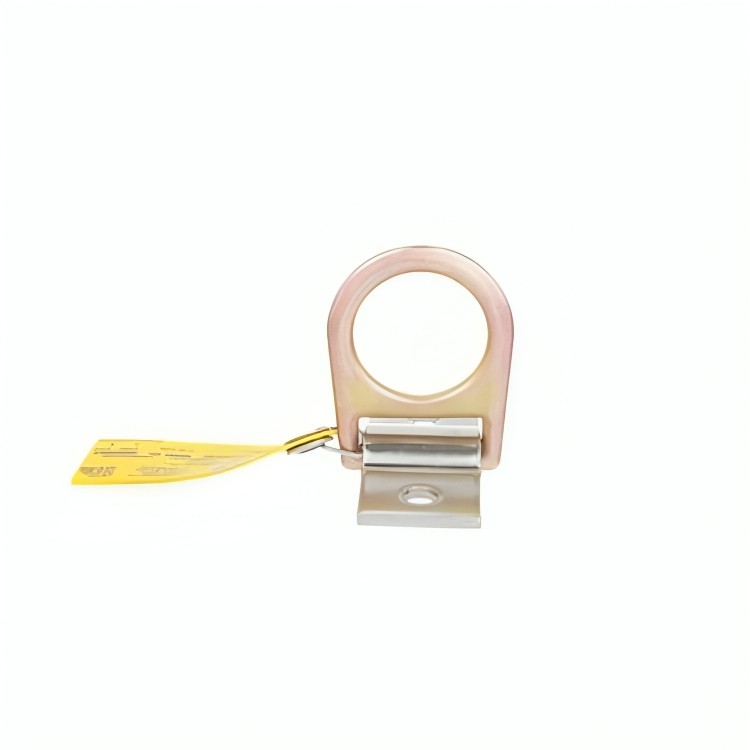 3M_DBI-SALA_D-ringAnchoragePlate_2101639_withStainlessSteelPlate_Silver_YellowZinc_0.25inx2inx4.5in_6mm_2