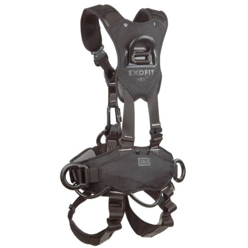 3M™ DBI-SALA® ExoFit NEX™ Comfort Rope Access Climbing/Positioning/Rescue/Suspension Safety Harness, Medium, 1113371C