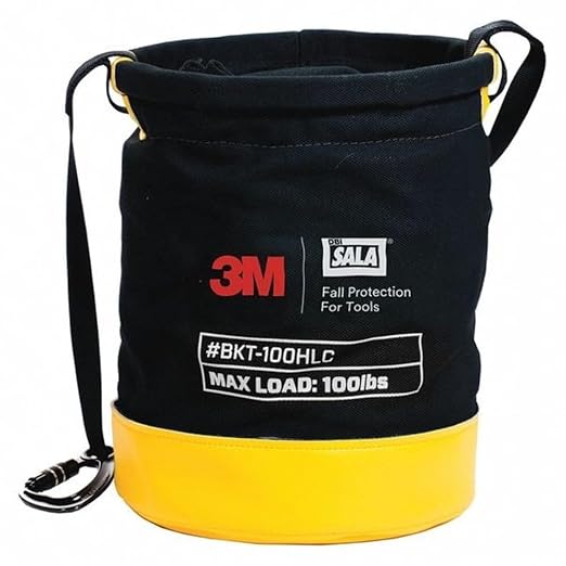 3M™ DBI-SALA® Fall Protection for Tools, Safe Bucket, 45.4 kg Load Rated, Hook and Loop, Canvas, 1500134