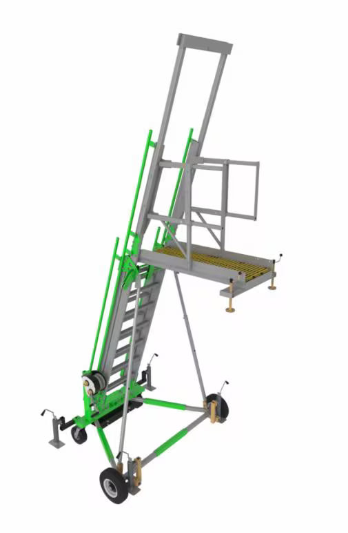 3M™ DBI-SALA® Flexiguard™ Freestanding Ladder Adjustable Height Access Anchor System , 2 User