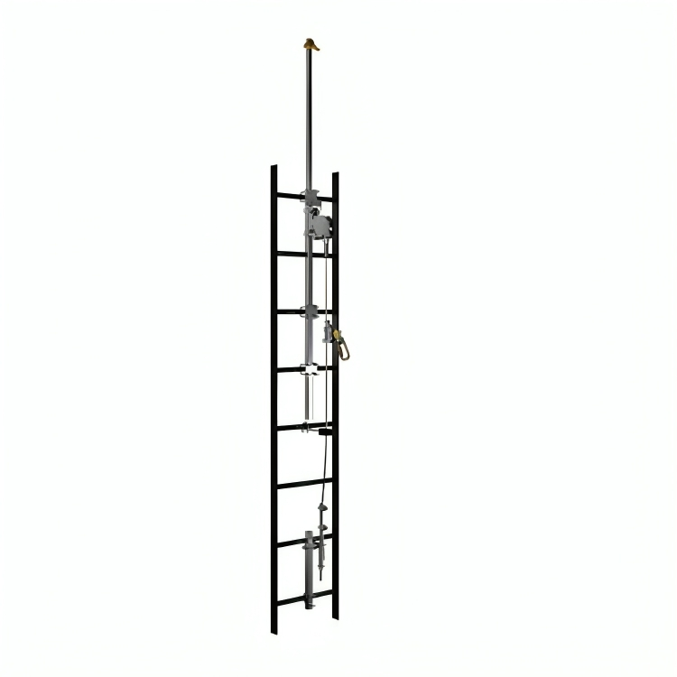 3M_DBI-SALA_Lad-Saf_CableVerticalSafetySystemBracketry6116618_TelescopingExtension_4User_GalvanizedSteel_1Case