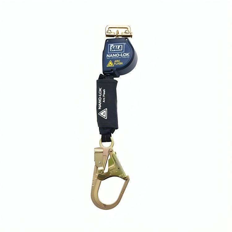 3M™ DBI-SALA® Nano-Lok™ Arc Flash Self Retracting Lifeline, 3101543, quick connect, web 8 ft (2.4 m)