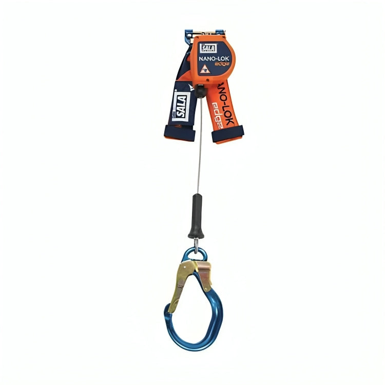3M™ DBI-SALA® Nano-Lok™ Edge Self-Retracting Lifeline, 3500223, Cable, Quick Connect, 8 ft (2.4 m) web