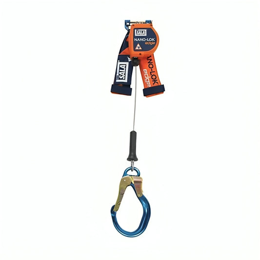 3M™ DBI-SALA® Nano-Lok™ Edge Self-Retracting Lifeline, 3500223, Cable, Quick Connect, 8 ft (2.4 m) web