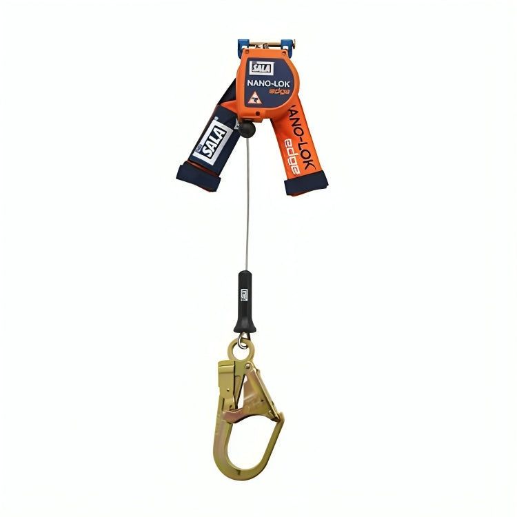 3M™ DBI-SALA® Nano-Lok™ Edge Self-Retracting Lifeline, 3500252, Cable, Quick Connect, 8 ft (2.4 m)
