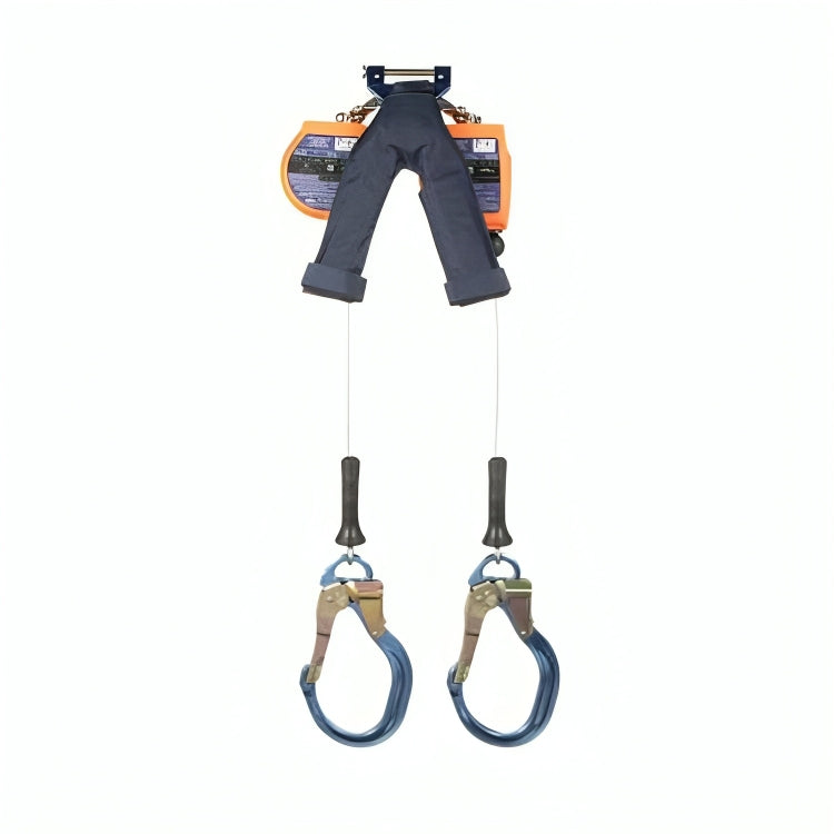  3M™ DBI-SALA® Nano-Lok™ Edge Twin-Leg Self-Retracting Lifeline, 3500238, Cable, Quick Connect, 8 ft (2.4 m), 1