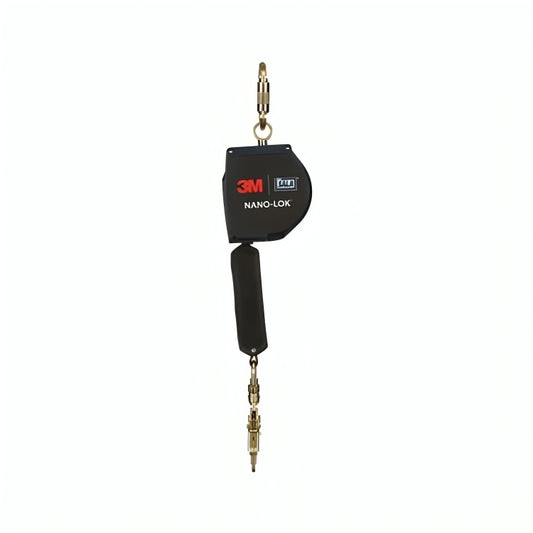 3M™ DBI-SALA® Nano-Lok™ Extended Length Self-Retracting Lifeline 3103876, Web, Quick Connect, 20 ft (6 m)