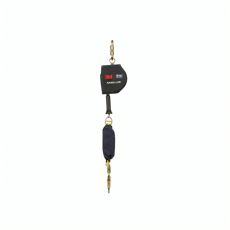 3M™ DBI-SALA® Nano-Lok™ Extended Length Self-Retracting Lifeline, 4.5 m Galvanized Steel Cable 3501696, 1 EA