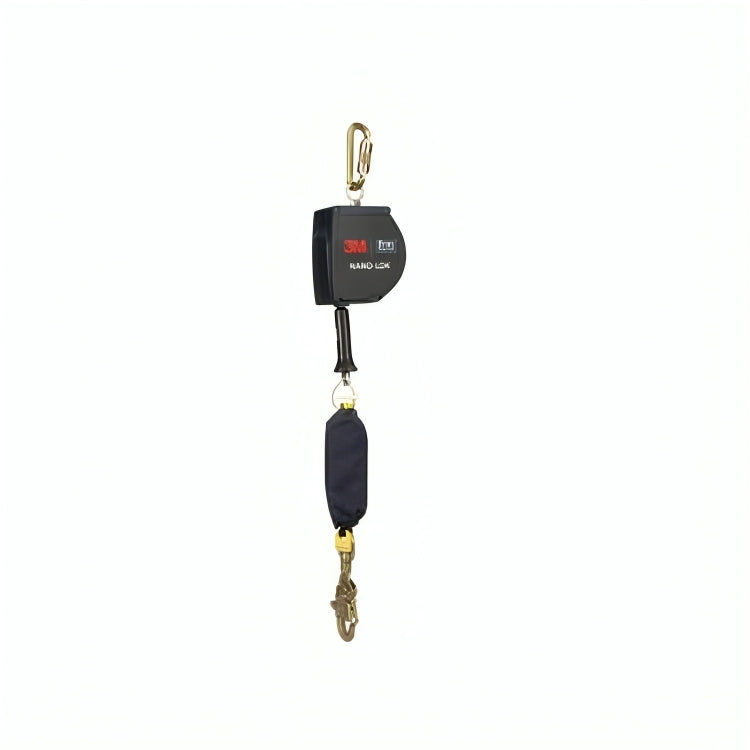 3M™ DBI-SALA® Nano-Lok™ Extended Length Self-Retracting Lifeline, 4.5 m Galvanized Steel Cable 3501696, 1 EA, 1