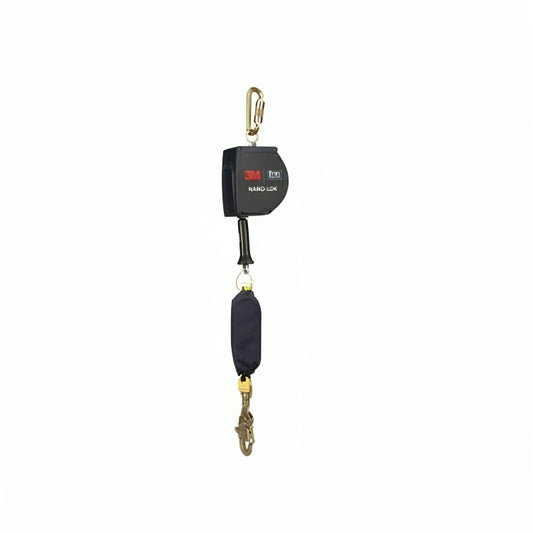 3M™ DBI-SALA® Nano-Lok™ Extended Length Self-Retracting Lifeline, 4.5 m Galvanized Steel Cable 3501696, 1 EA, 1