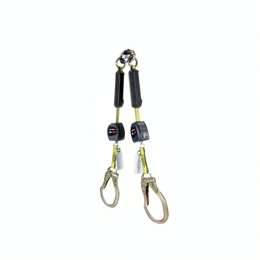 3M™ DBI-SALA® Nano-Lok™ Personal Self-Retracting Lifeline 3101198, Twin-leg, Web, 6 ft. (1.8m), 1 EA, 1