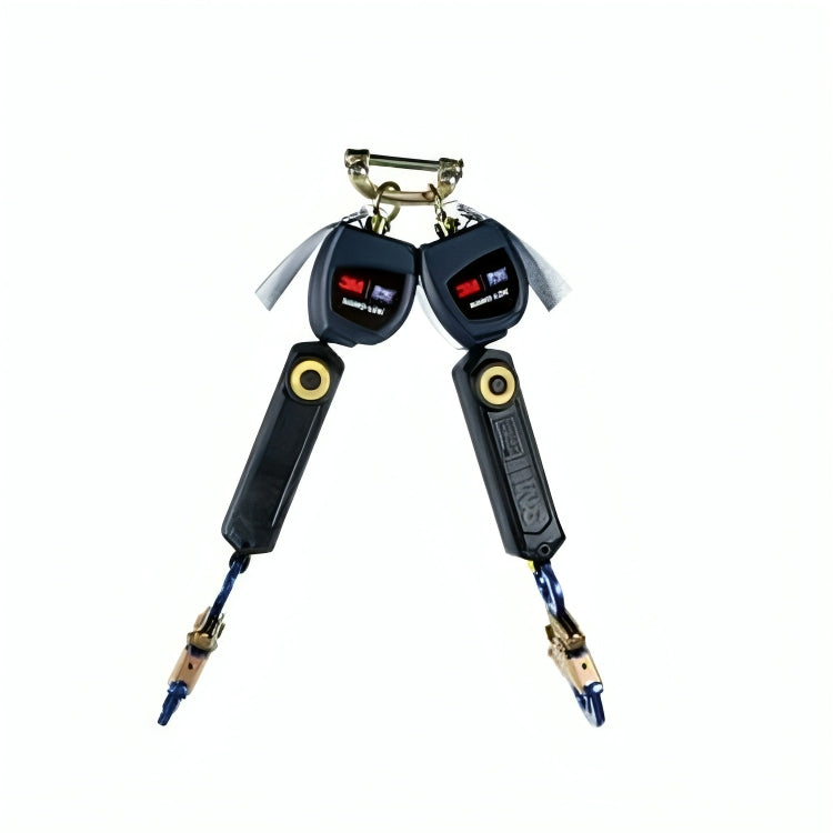 3M™ DBI-SALA® Nano-Lok™ Personal Self-Retracting Lifeline 3101282, Twin-leg, Web, 6 ft. (1.8m), 1 EA