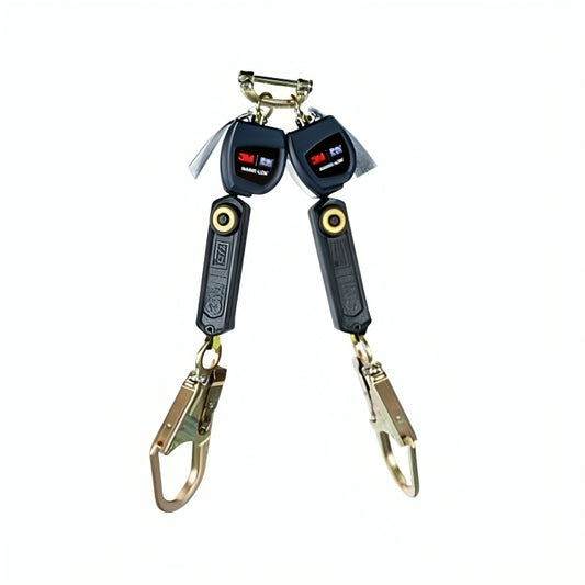 3M™ DBI-SALA® Nano-Lok™ Personal Self-Retracting Lifeline 3101289, Twin-leg, Web, 6 ft. (1.8m), 1 EA