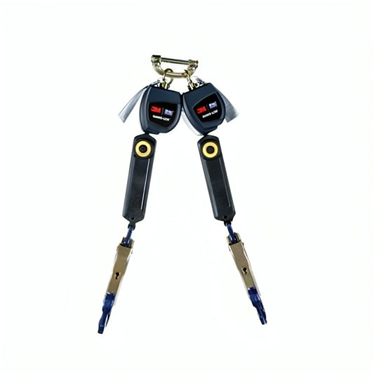 3M™ DBI-SALA® Nano-Lok™ Personal Self-Retracting Lifeline 3101313, Twin-leg, Web, 6 ft. (1.8m), 1 EA