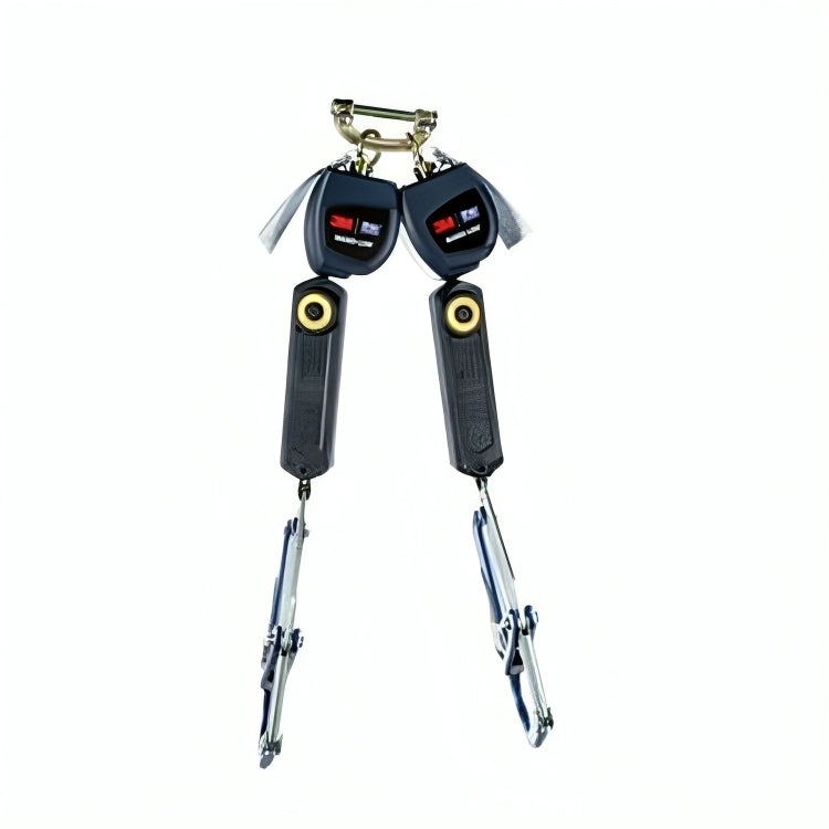 3M™ DBI-SALA® Nano-Lok™ Personal Self-Retracting Lifeline 3101668, Twin-leg, Web, 6 ft. (1.8m), 1 EA