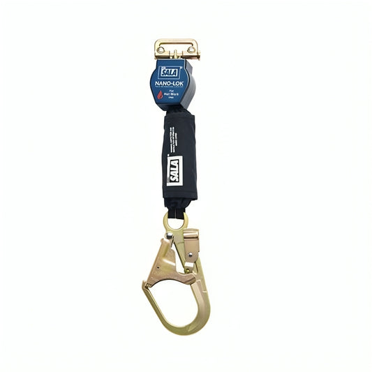 3M™ DBI-SALA® Nano-Lok™ Self-Retracting Lifeline, 3101508, Quick Connect, 6 ft (2.4 m) web
