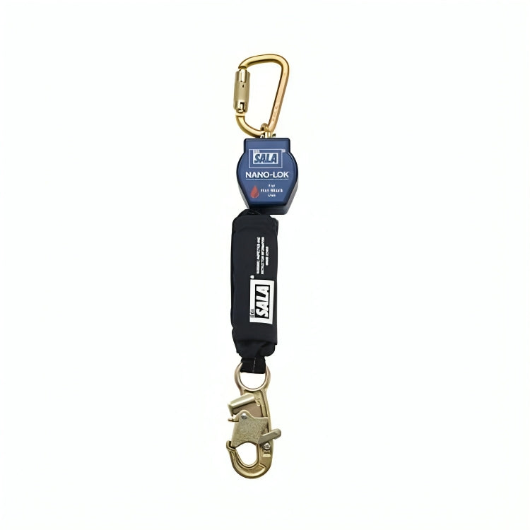 3M™ DBI-SALA® Nano-Lok™ Self Retracting Lifeline, 3101513, With Anchor Hook, 6 ft (1.8 m) web