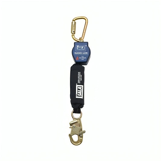 3M™ DBI-SALA® Nano-Lok™ Self Retracting Lifeline, 3101513, With Anchor Hook, 6 ft (1.8 m) web